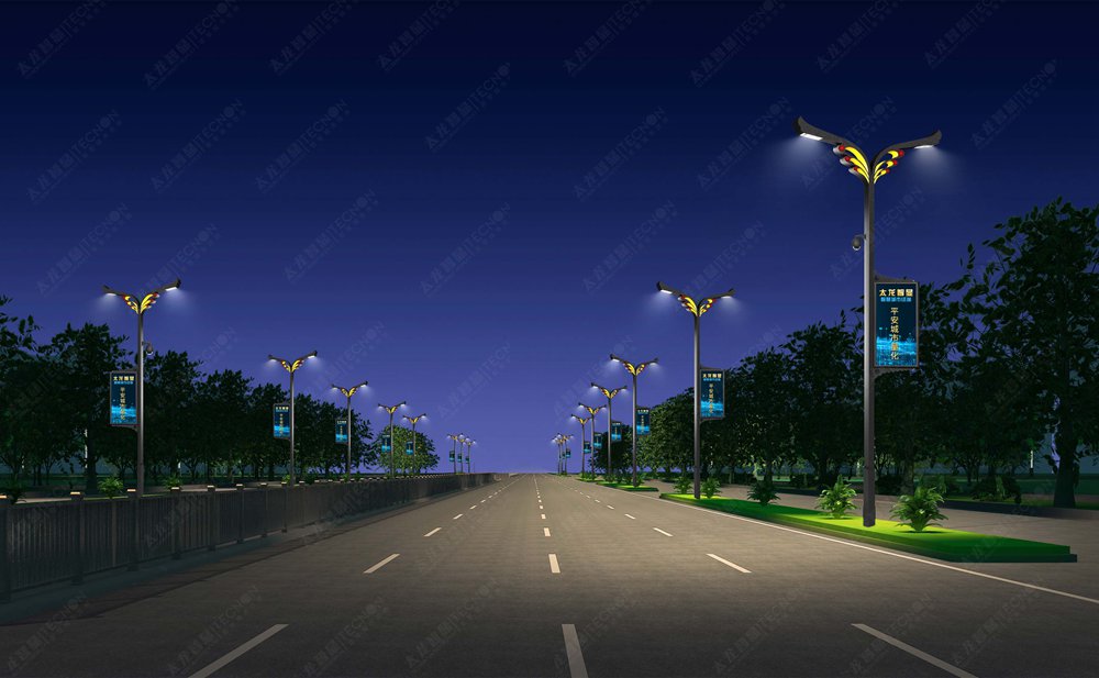智慧路燈，智慧路燈廠家，智慧路燈屏